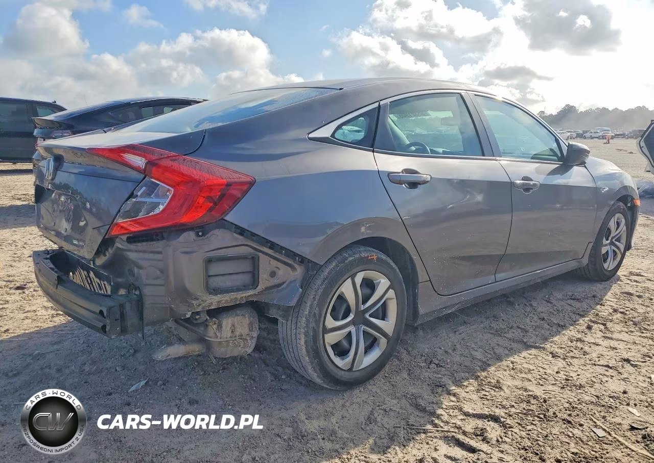 2017 Honda Civic Lx VIN:19XFC2F53HE229095 - 3