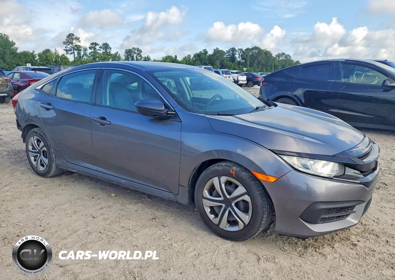 2017 Honda Civic Lx VIN:19XFC2F53HE229095 - 4