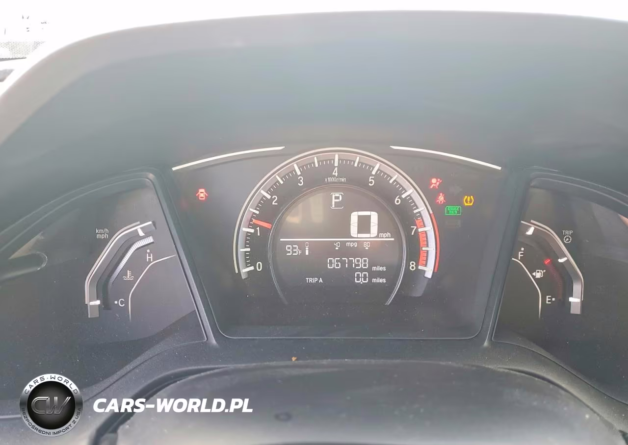 2017 Honda Civic Lx VIN:19XFC2F53HE229095 - 9