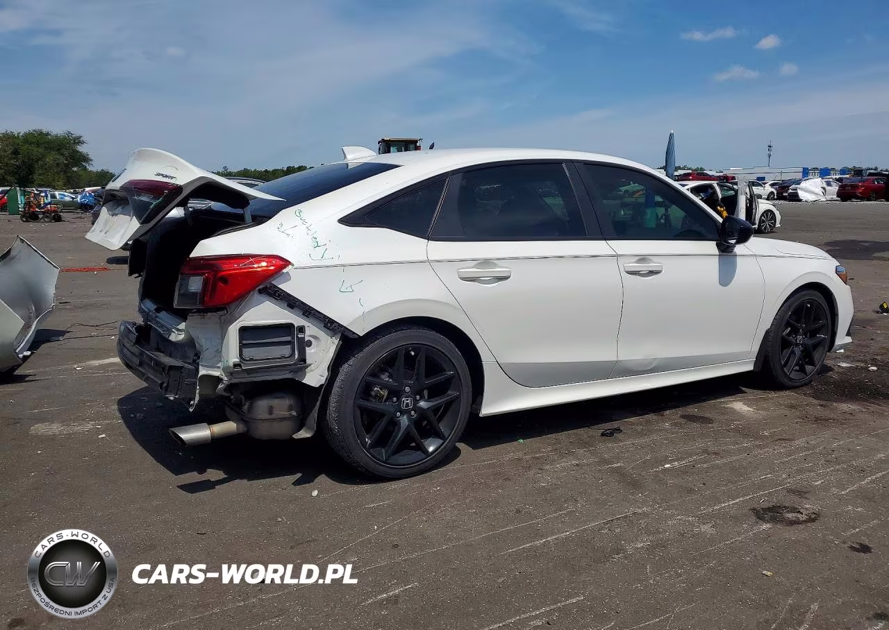 2022 Honda Civic Sport VIN:2HGFE2F54NH606271 - 3