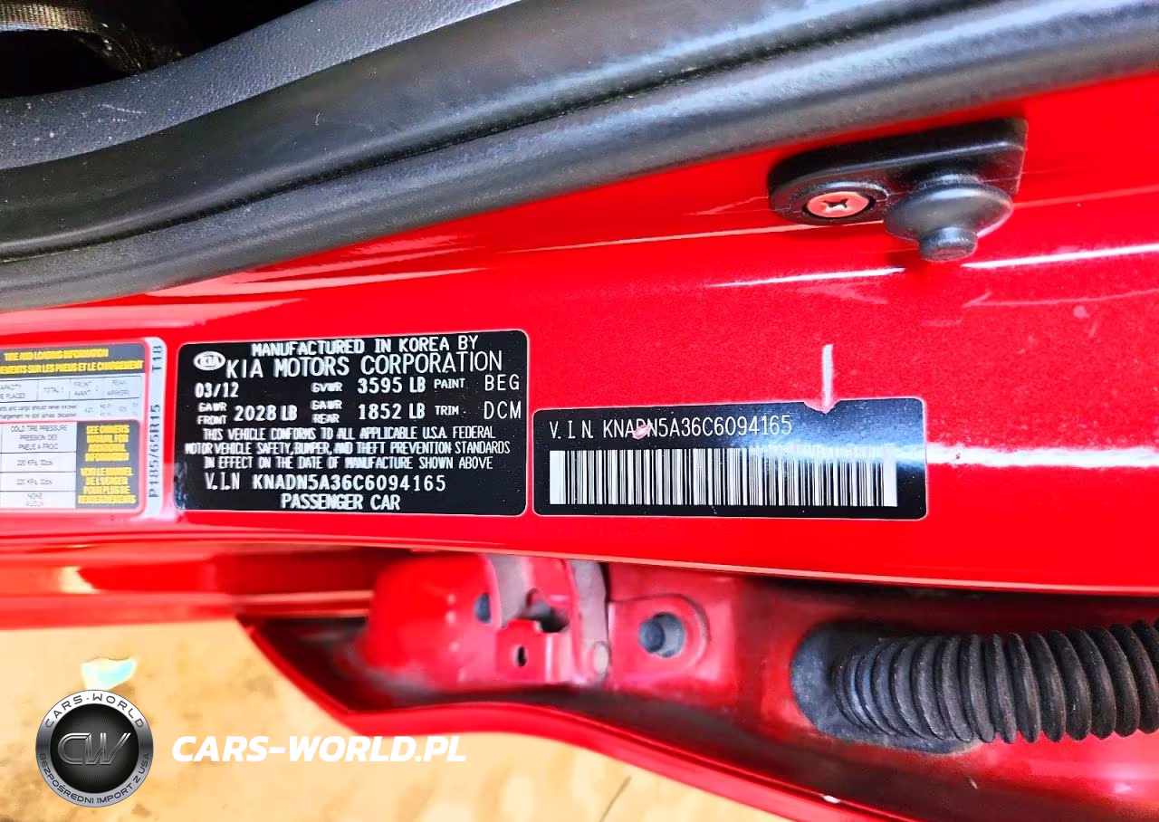 2012 Kia Rio 5-Door Ex VIN:KNADN5A36C6094165 - 12