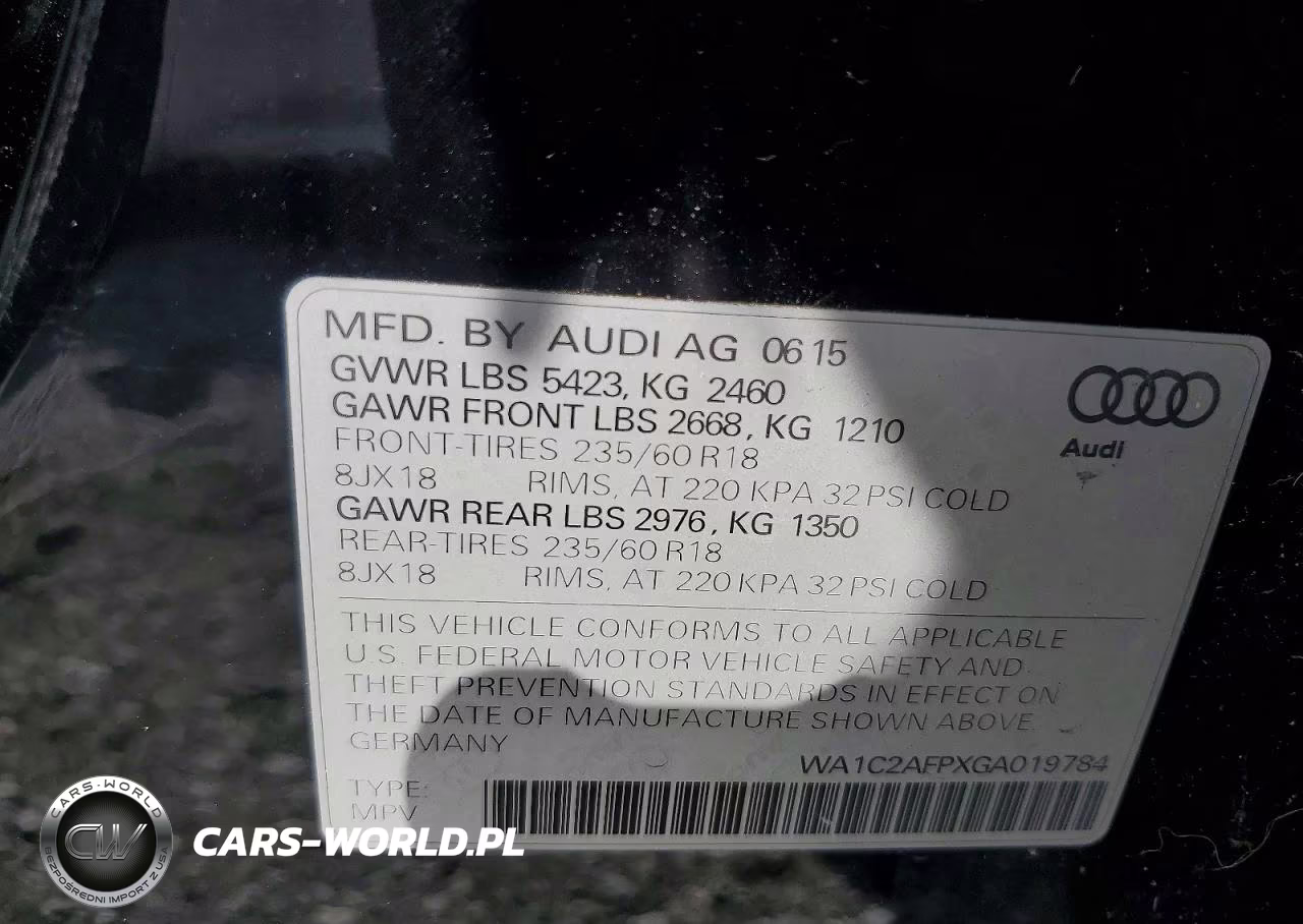 2016 Audi Q5 Premium VIN:WA1C2AFPXGA019784 - 13