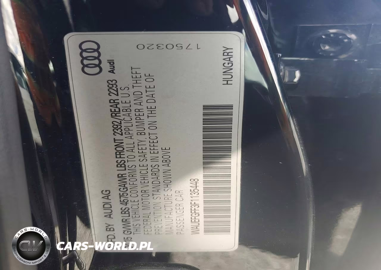 2015 Audi A3 Premium Plus VIN:WAUEFGFF3F1135448 - 12