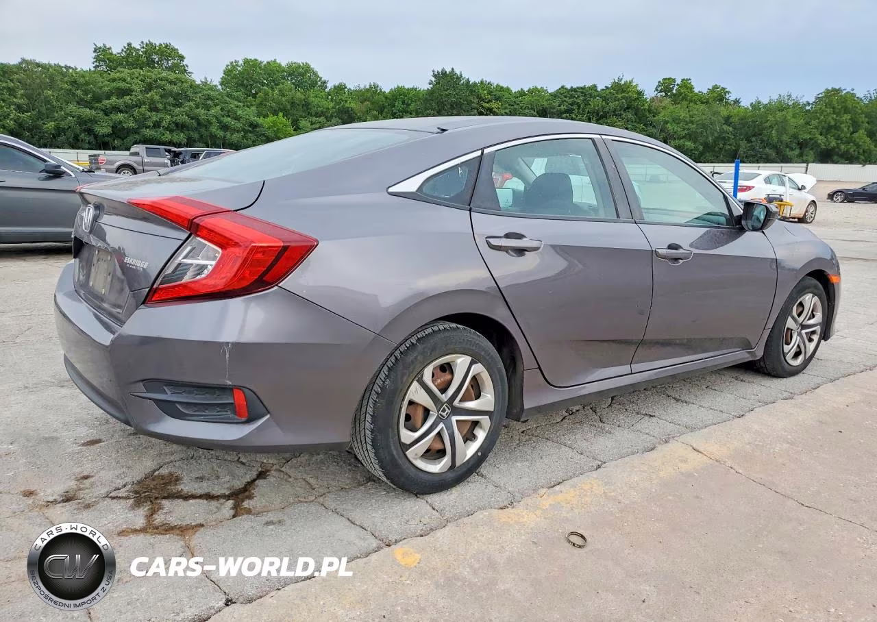 2016 Honda Civic Lx VIN:19XFC2F5XGE043455 - 3