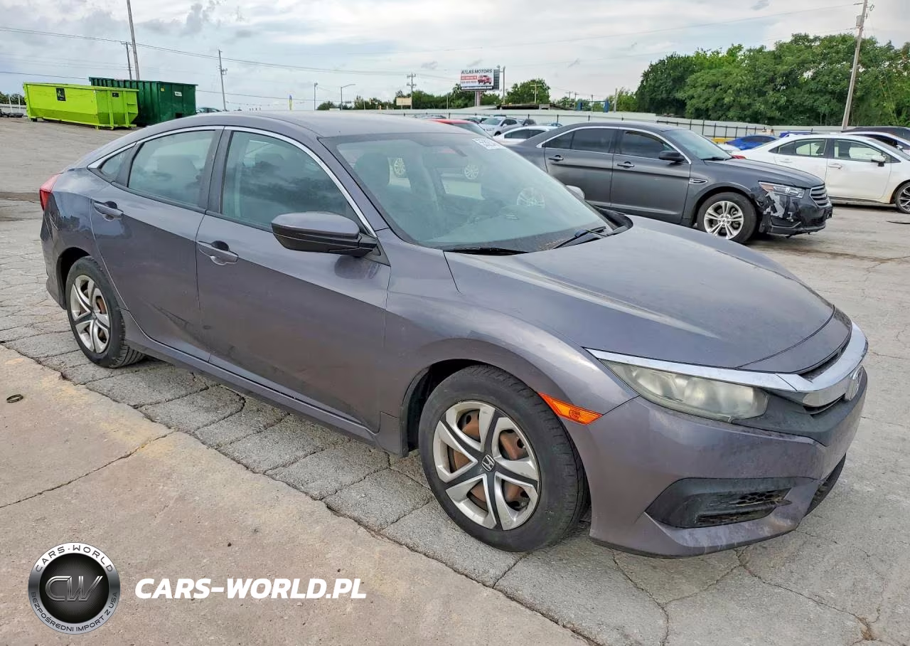 2016 Honda Civic Lx VIN:19XFC2F5XGE043455 - 4