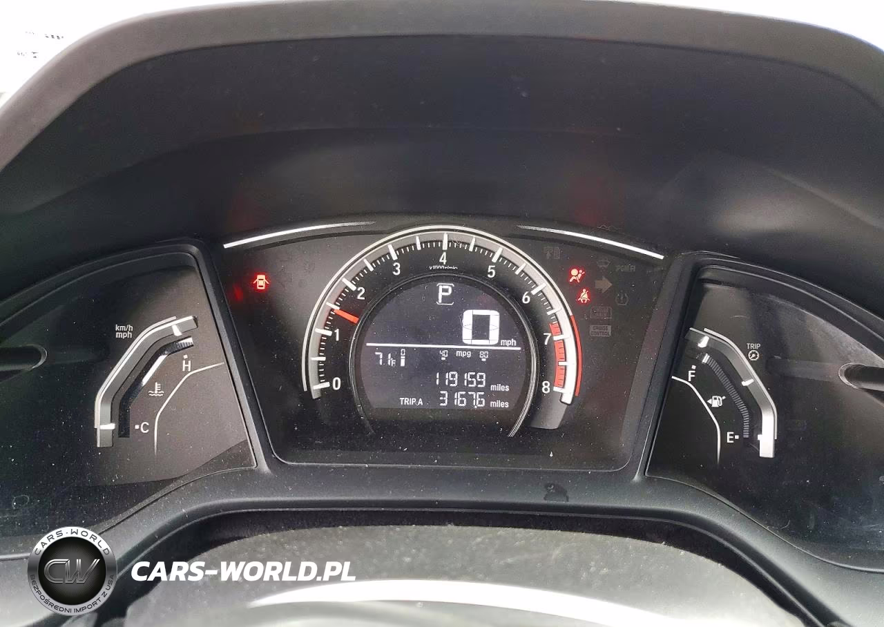 2016 Honda Civic Lx VIN:19XFC2F5XGE043455 - 9