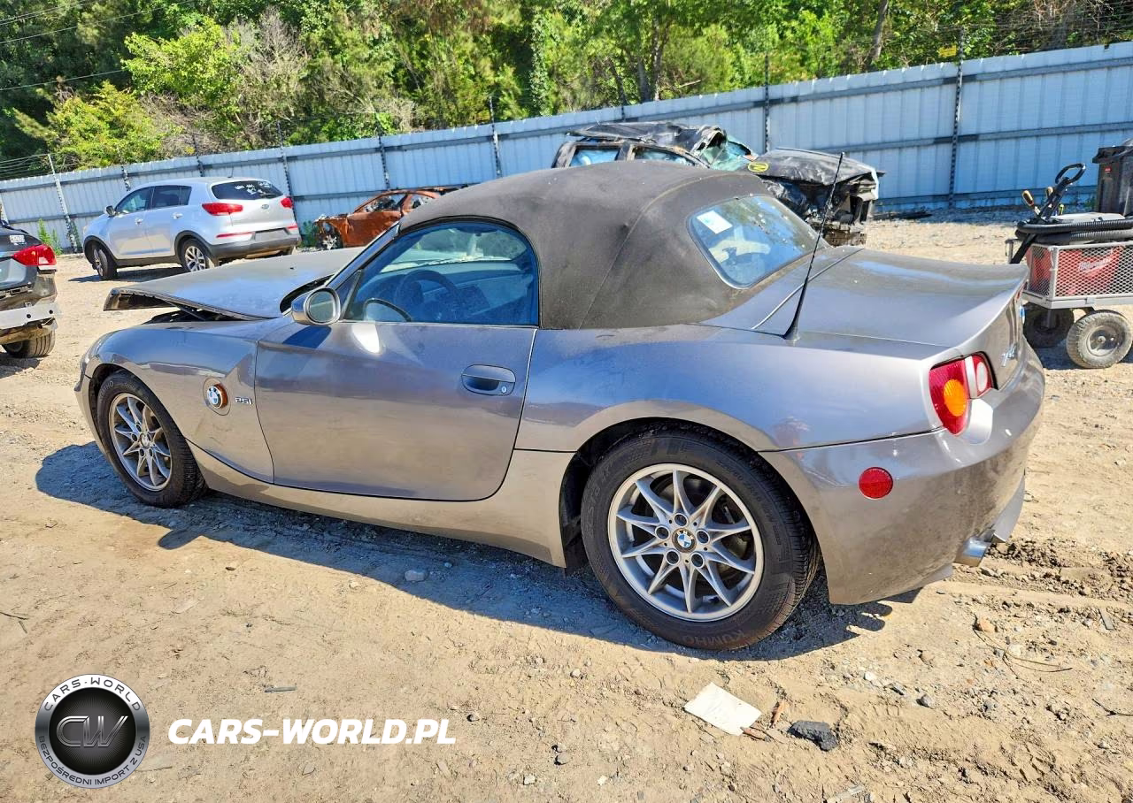2004 BMW Z4 2.5 VIN:4USBT33574LS50682 - 2