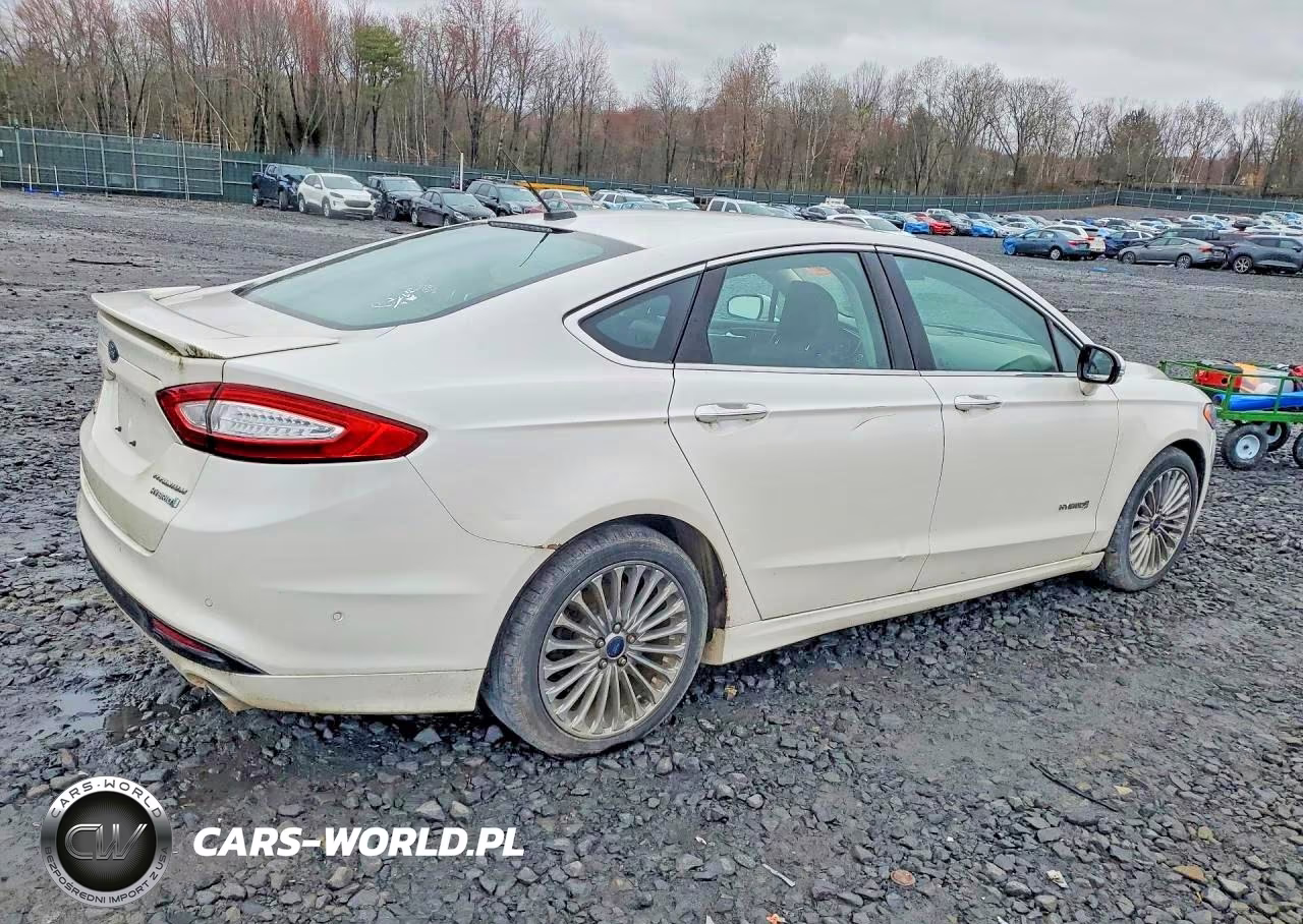 2014 Ford Fusion Titanium Hev VIN:3FA6P0RU7ER115963 - 3