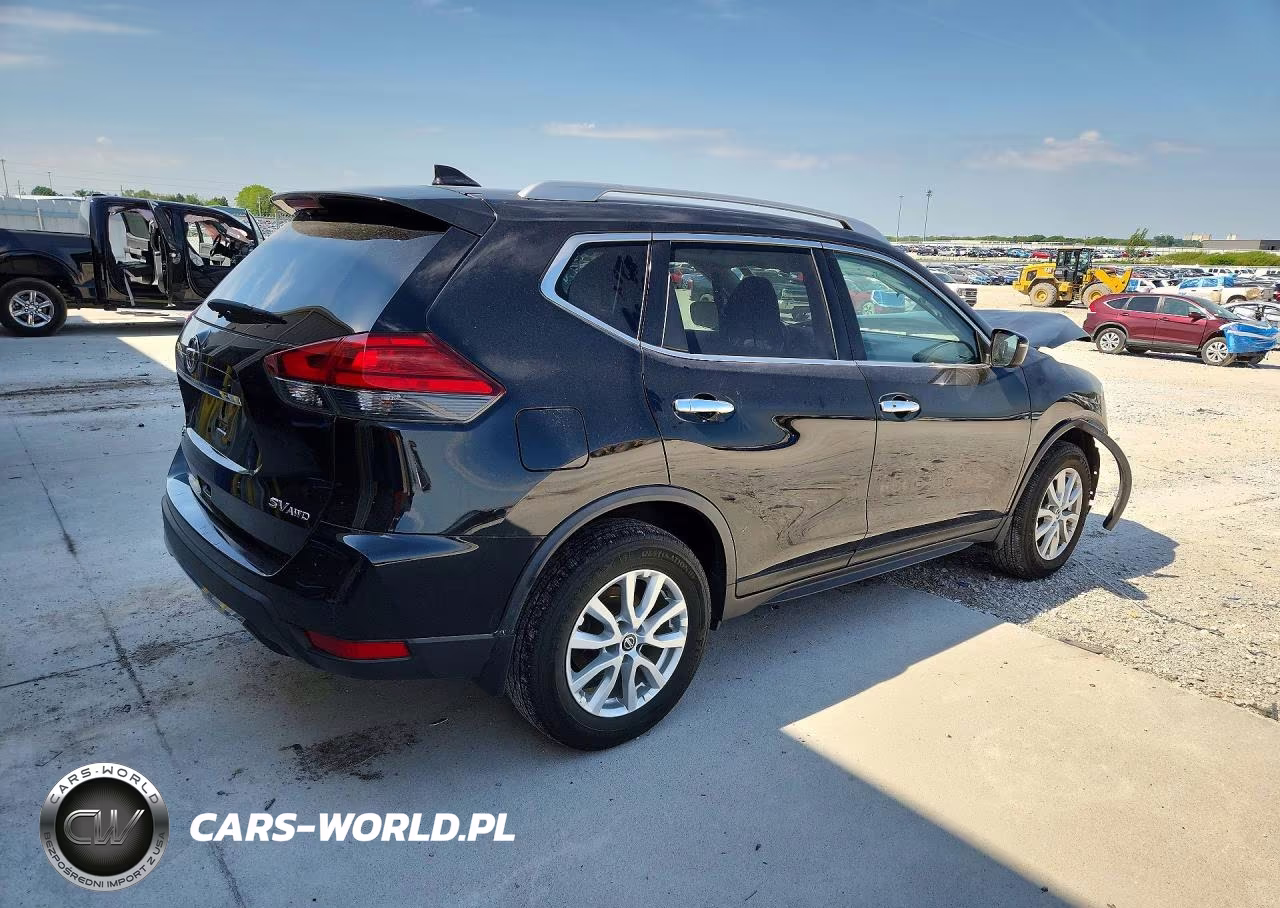 2017 Nissan Rogue Sv VIN:JN8AT2MV8HW271480 - 3