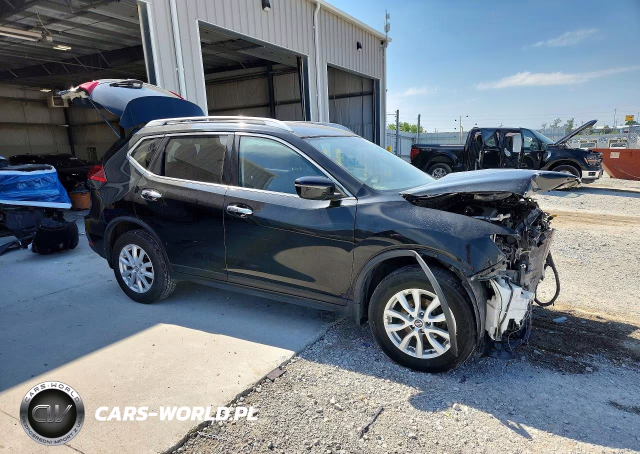 2017 Nissan Rogue Sv VIN:JN8AT2MV8HW271480 - 4