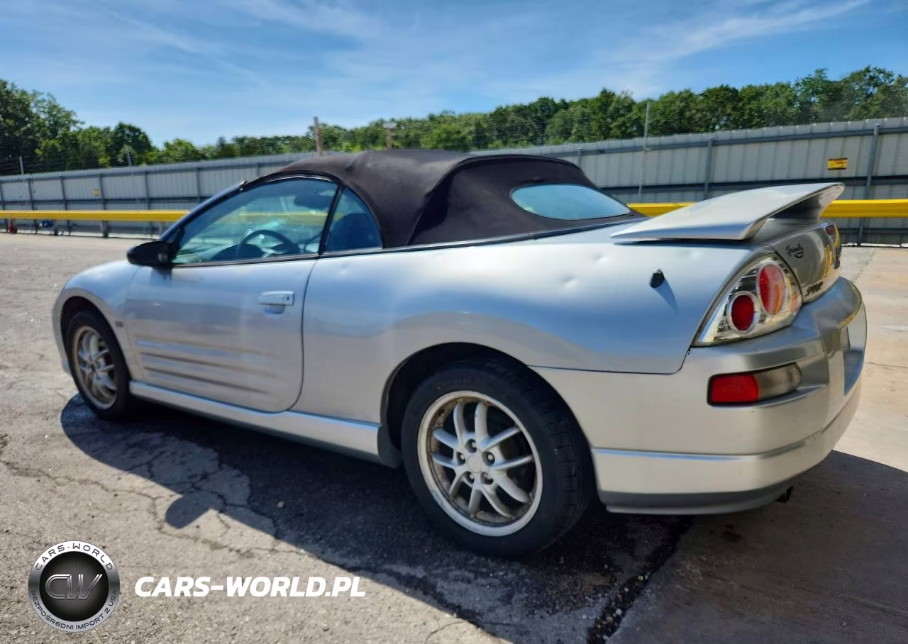2001 Mitsubishi Eclipse Spyder Gt VIN:4A3AE85H41E130884 - 2