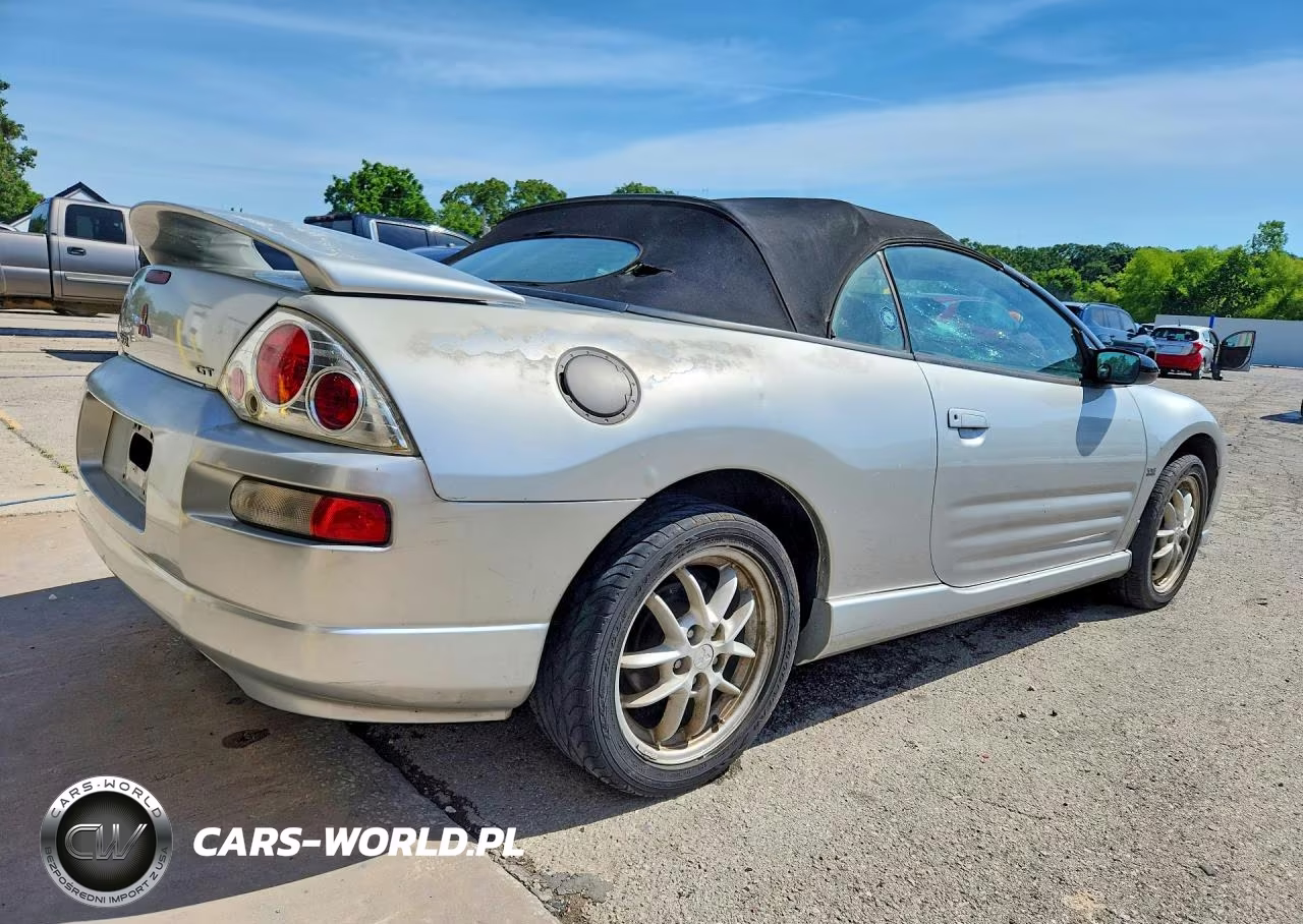 2001 Mitsubishi Eclipse Spyder Gt VIN:4A3AE85H41E130884 - 3