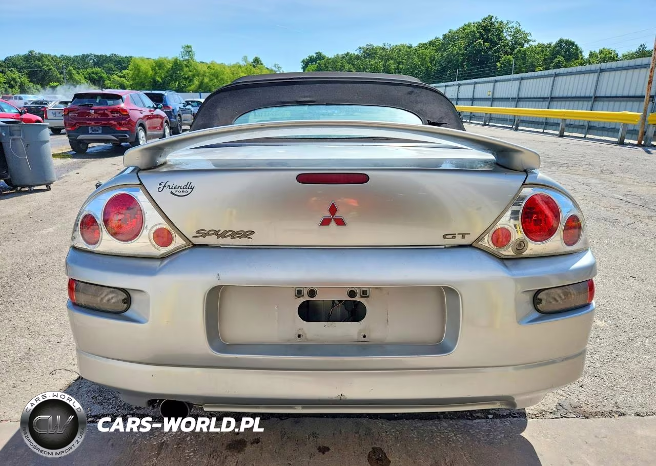 2001 Mitsubishi Eclipse Spyder Gt VIN:4A3AE85H41E130884 - 6