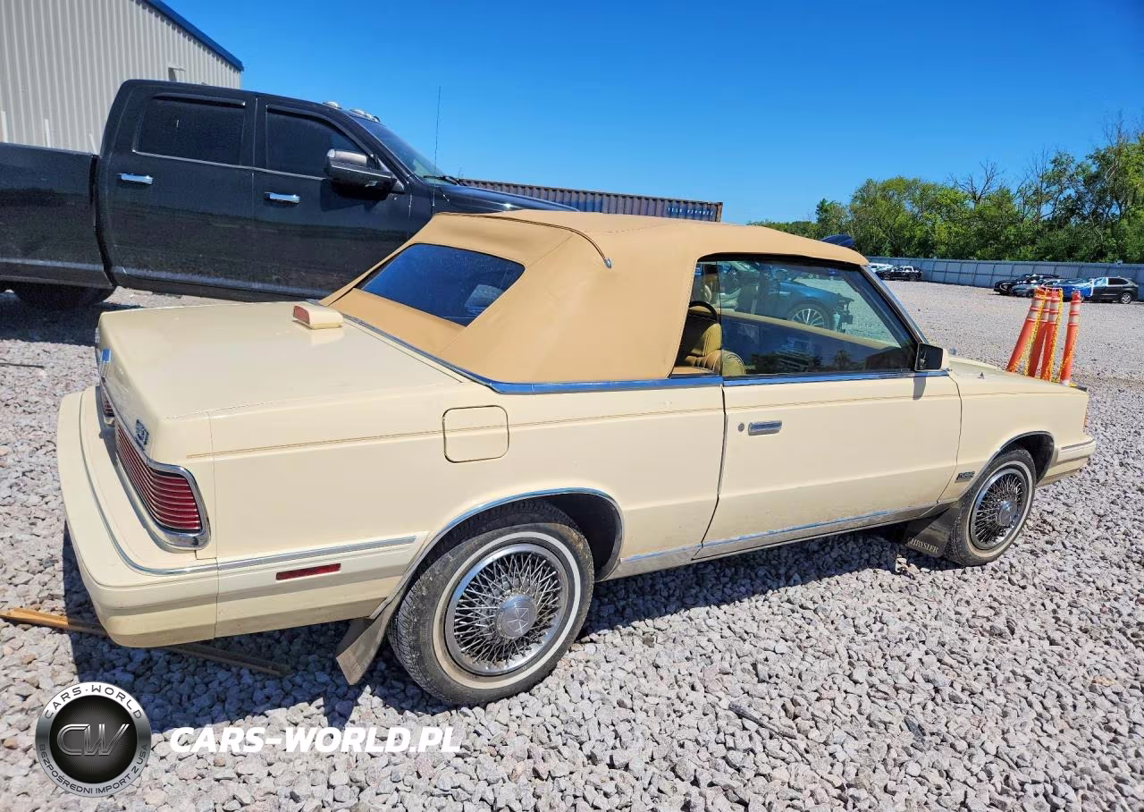 1986 Chrysler Lebaron VIN:1C3BC55E6GG118562 - 3