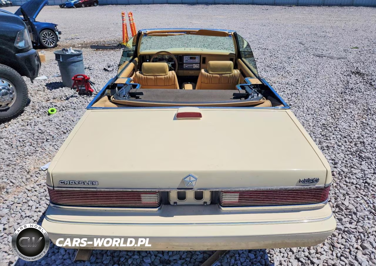 1986 Chrysler Lebaron VIN:1C3BC55E6GG118562 - 6