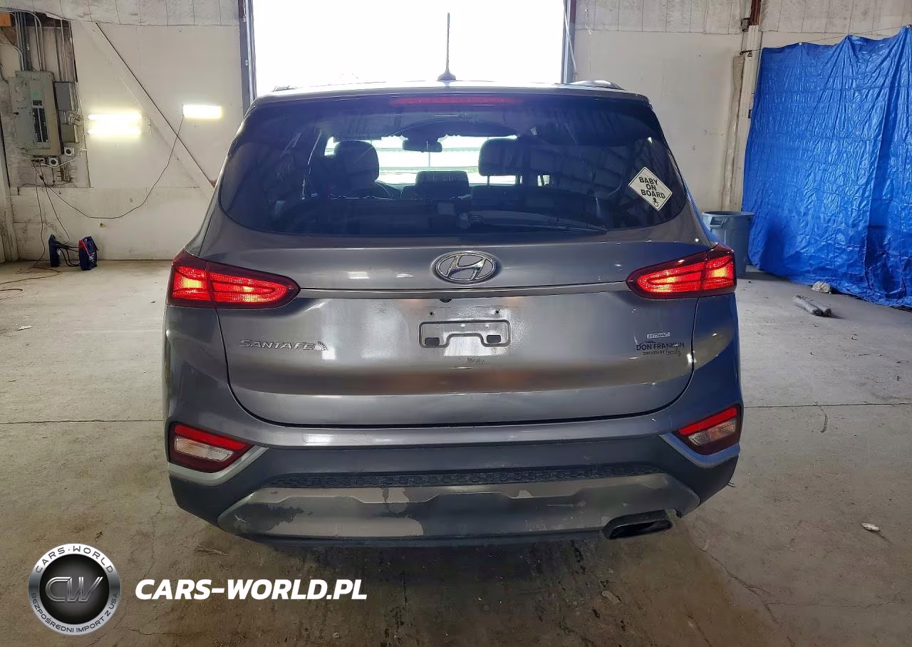 2019 Hyundai Santa Fe Se VIN:5NMS2CAD2KH002308 - 6