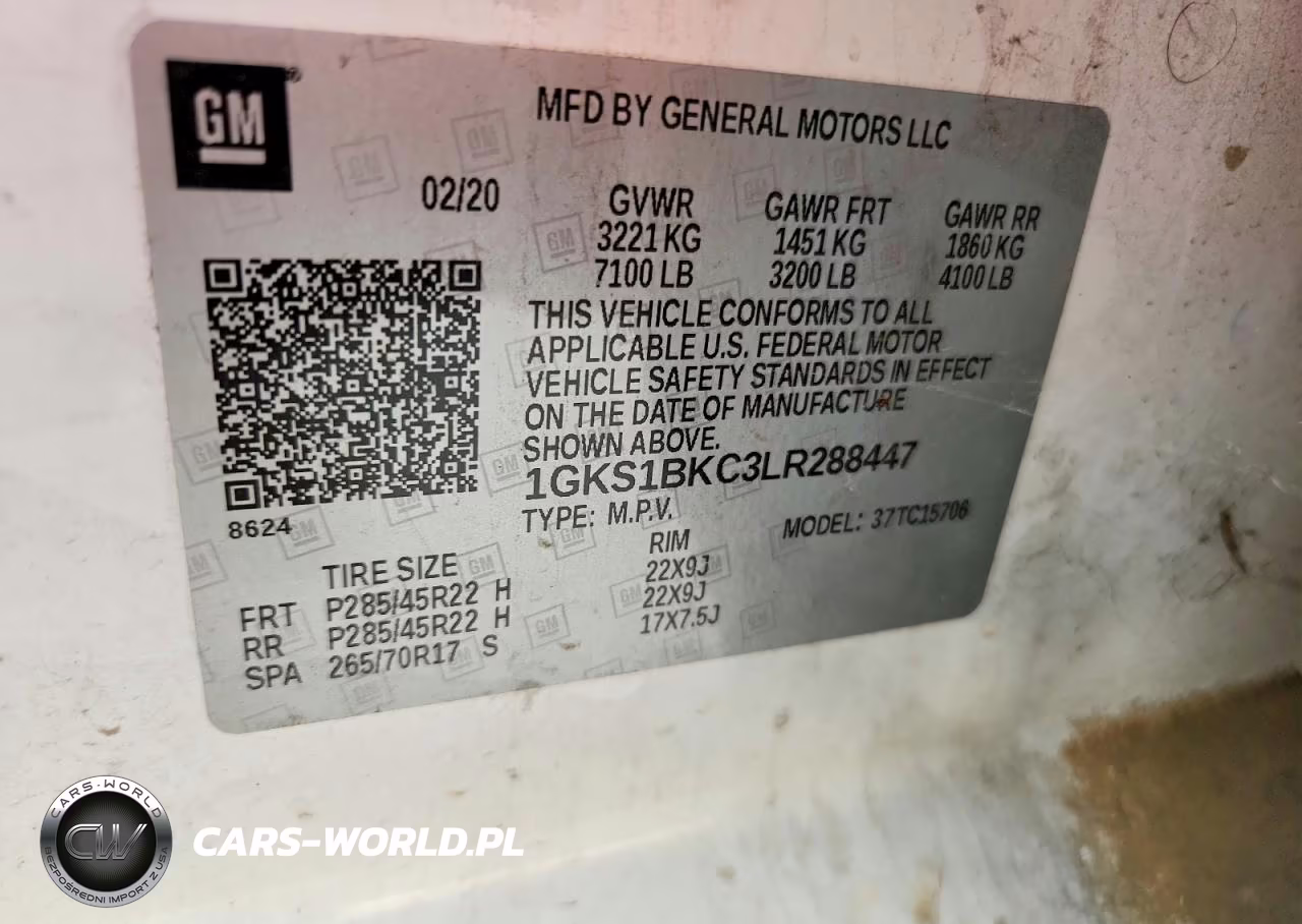 2020 GMC Yukon Slt VIN:1GKS1BKC3LR288447 - 13