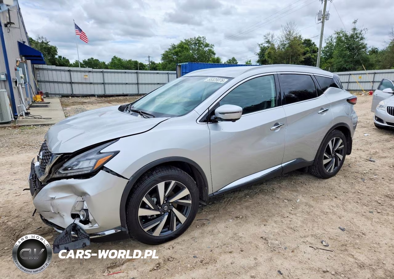 2022 Nissan Murano Sl VIN:5N1AZ2CJ4NC115972 - 1