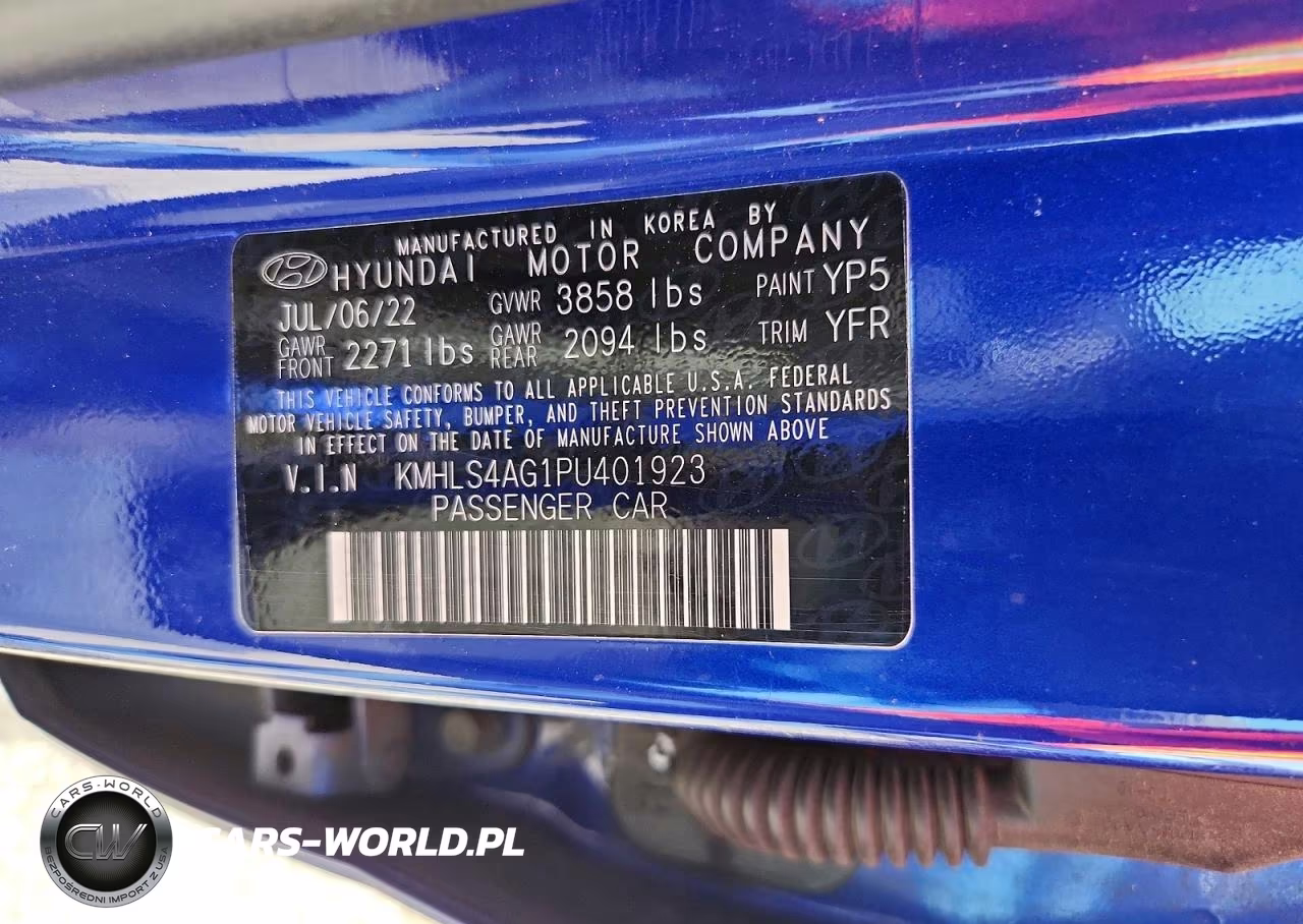 2023 Hyundai Elantra VIN:KMHLS4AG1PU401923 - 13