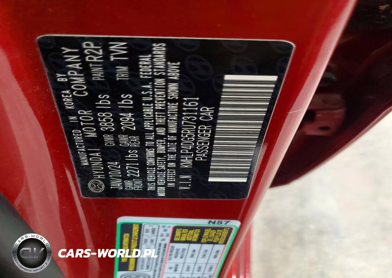 2024 Hyundai Elantra Limited VIN:KMHLP4DG5RU731161 - 13