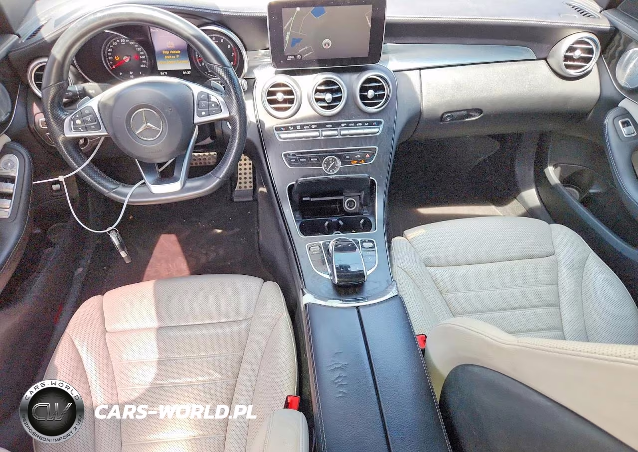 2015 Mercedes-Benz C 400 4Matic VIN:55SWF6GB1FU030555 - 8