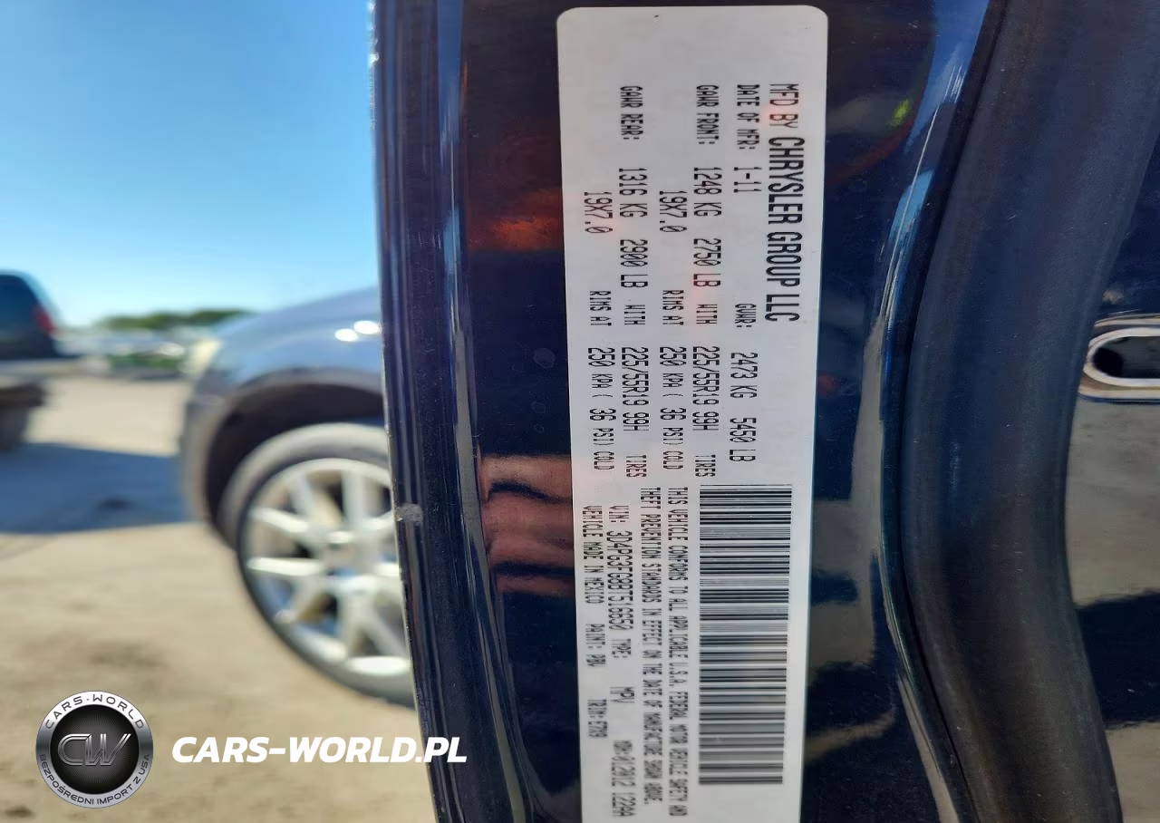 2011 Dodge Journey Crew VIN:3D4PG3FG8BT516650 - 13