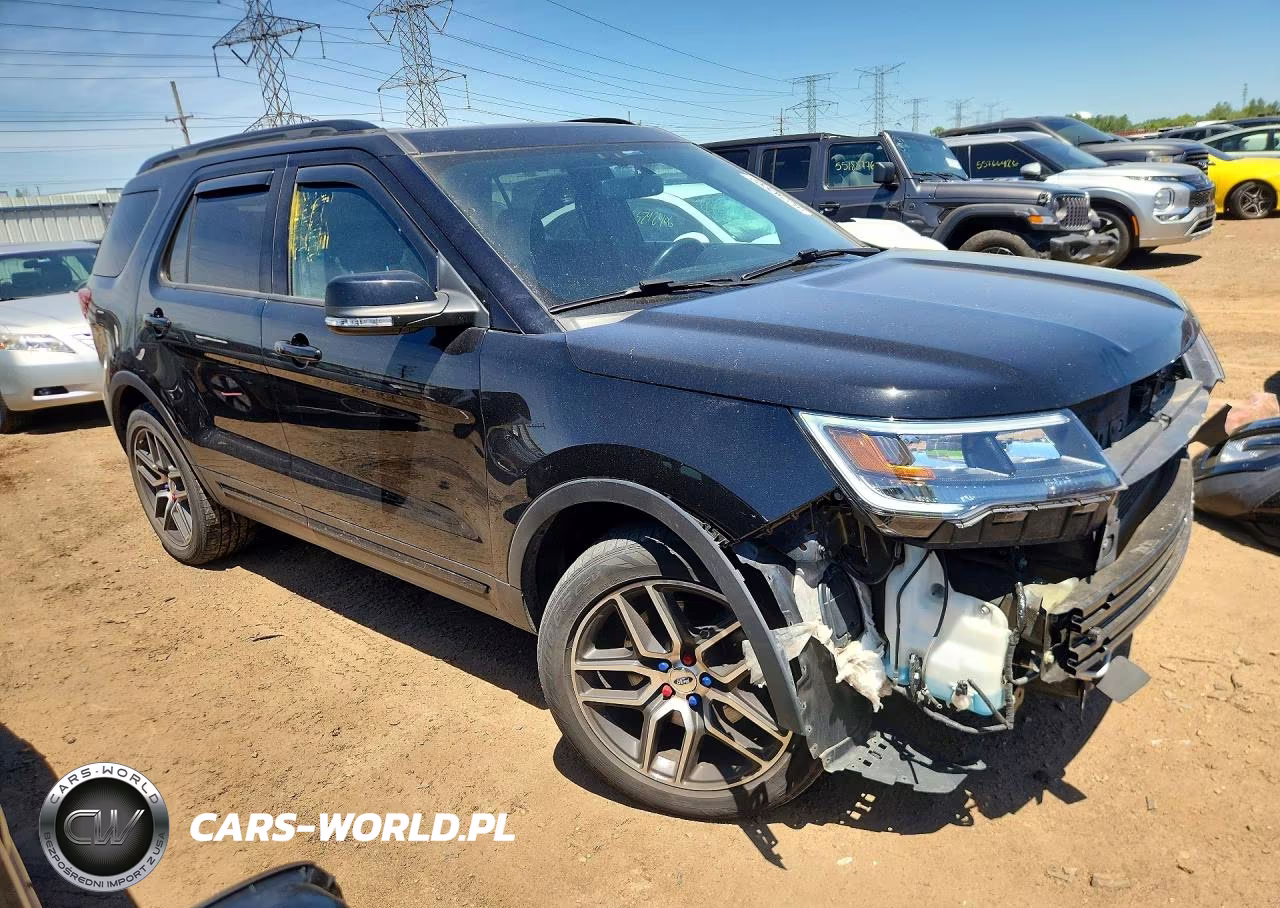 2017 Ford Explorer Sport VIN:1FM5K8GTXHGD03610 - 4