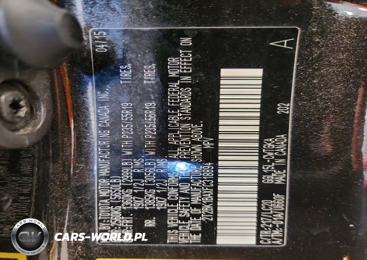 2015 Lexus Rx 350 Base VIN:2T2BK1BAXFC318894 - 13