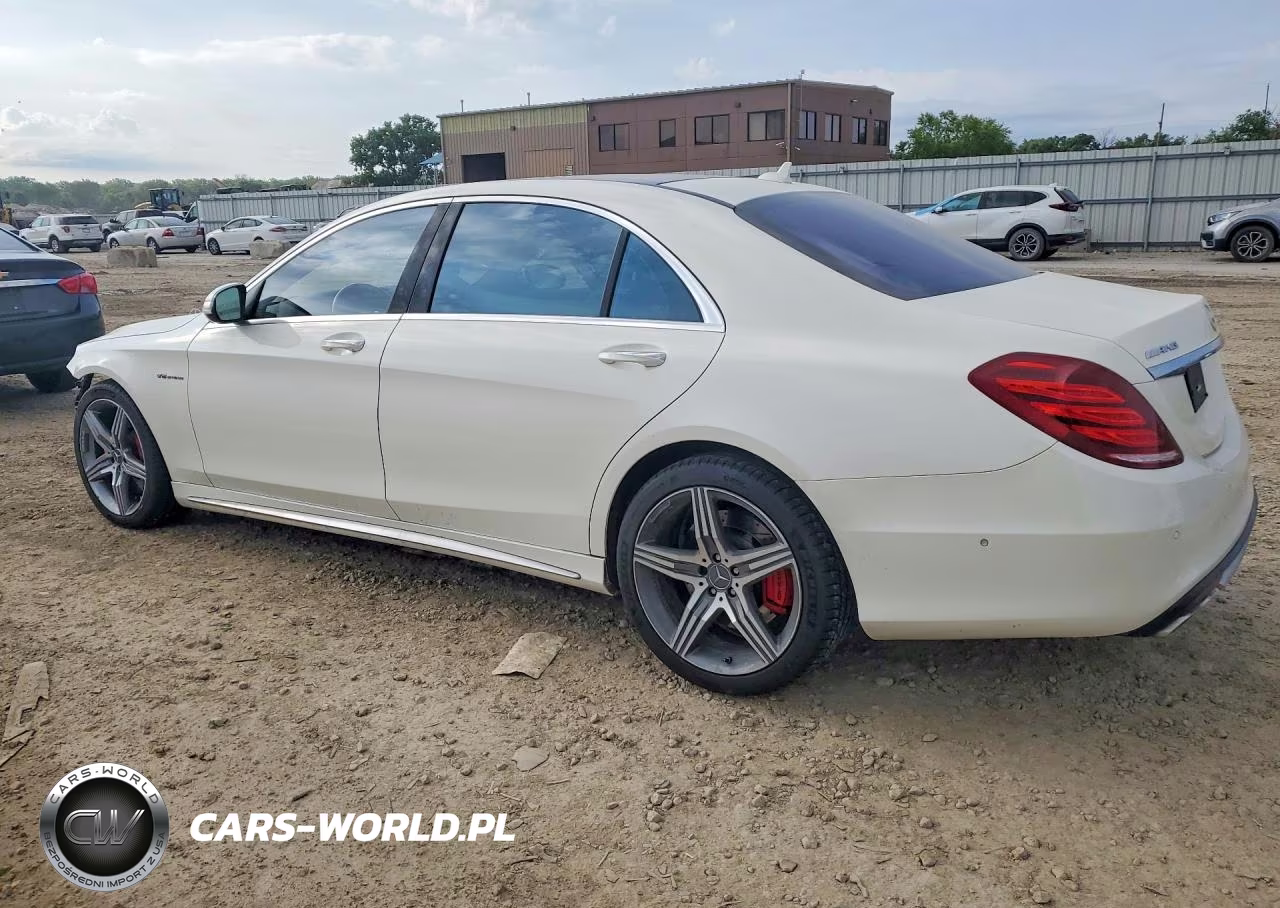 2017 Mercedes-Benz S 63 Amg VIN:WDDUG7JB9HA308172 - 2