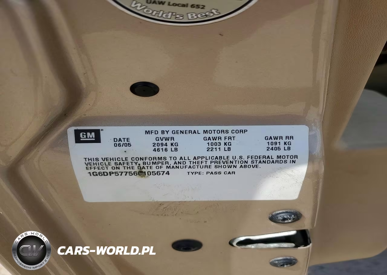 2006 Cadillac Cts Hi Feature V6 VIN:1G6DP577560105674 - 12
