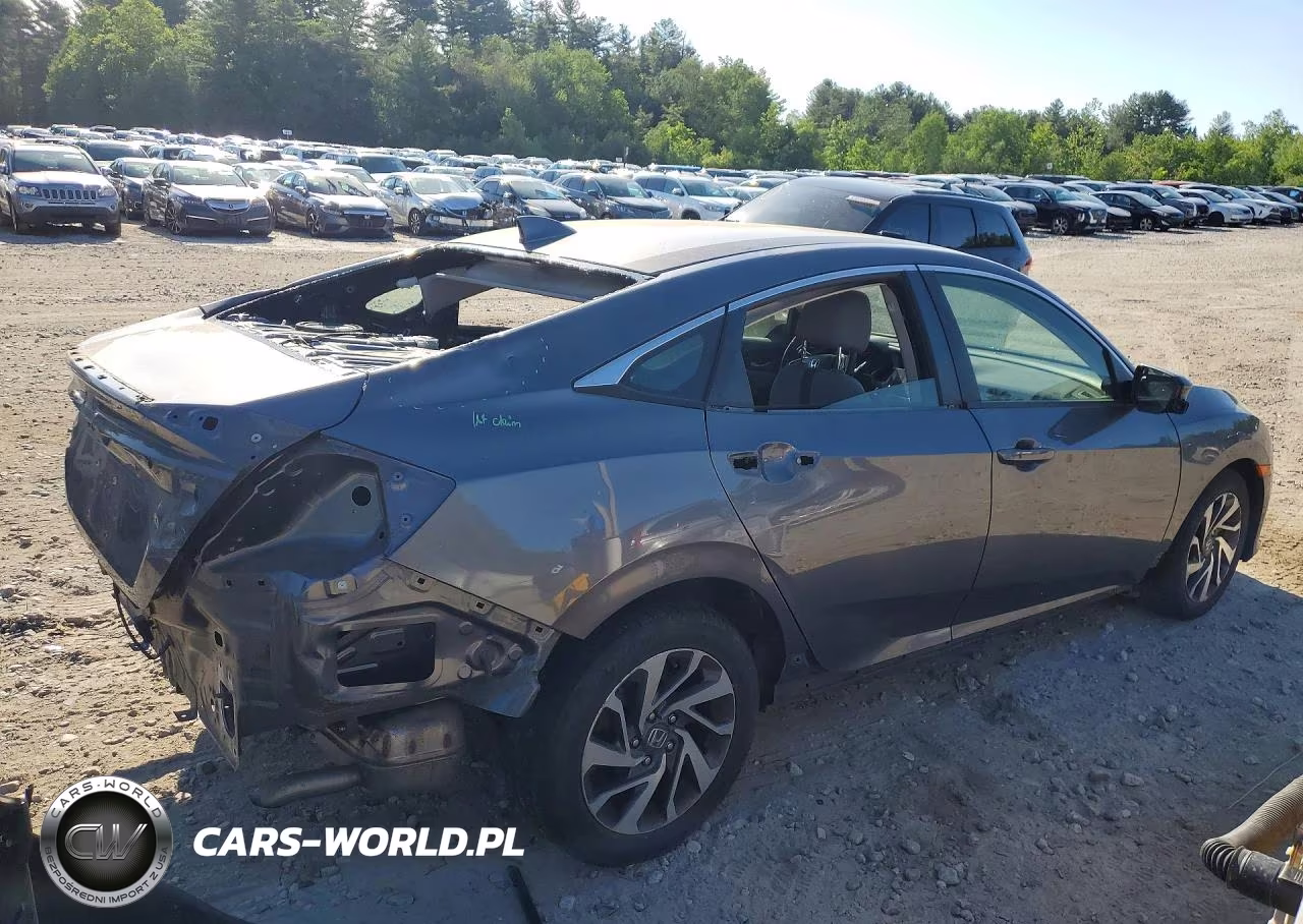 2018 Honda Civic Ex VIN:JHMFC1F3XJX018909 - 3