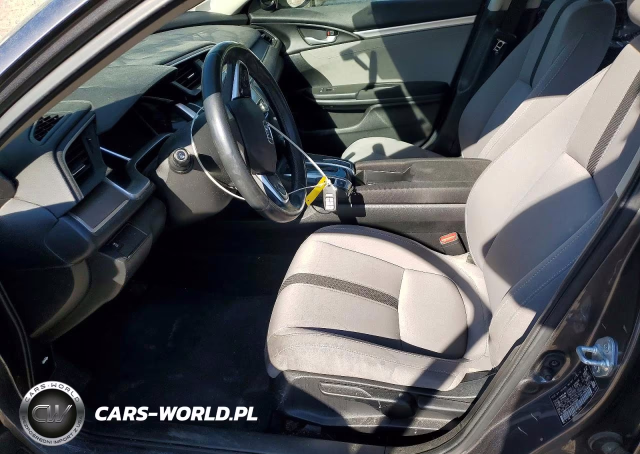 2018 Honda Civic Ex VIN:JHMFC1F3XJX018909 - 7
