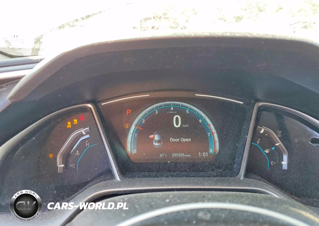 2018 Honda Civic Ex VIN:JHMFC1F3XJX018909 - 9