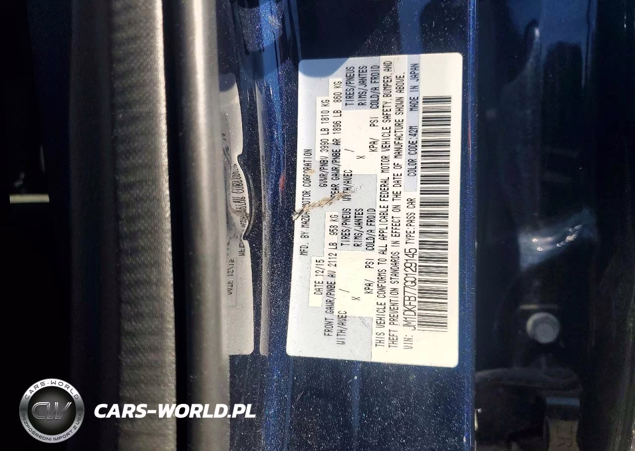 2016 Mazda Cx-3 Sport VIN:JM1DKFB77G0129145 - 13