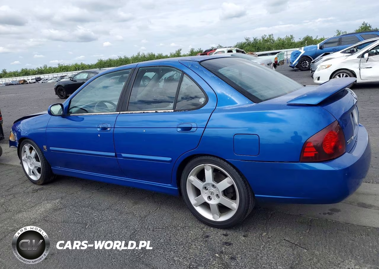 2005 Nissan Sentra Se-R Spec V VIN:3N1AB51D35L490024 - 2