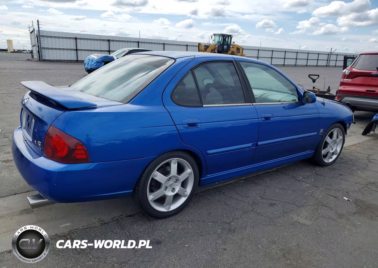 2005 Nissan Sentra Se-R Spec V VIN:3N1AB51D35L490024 - 3