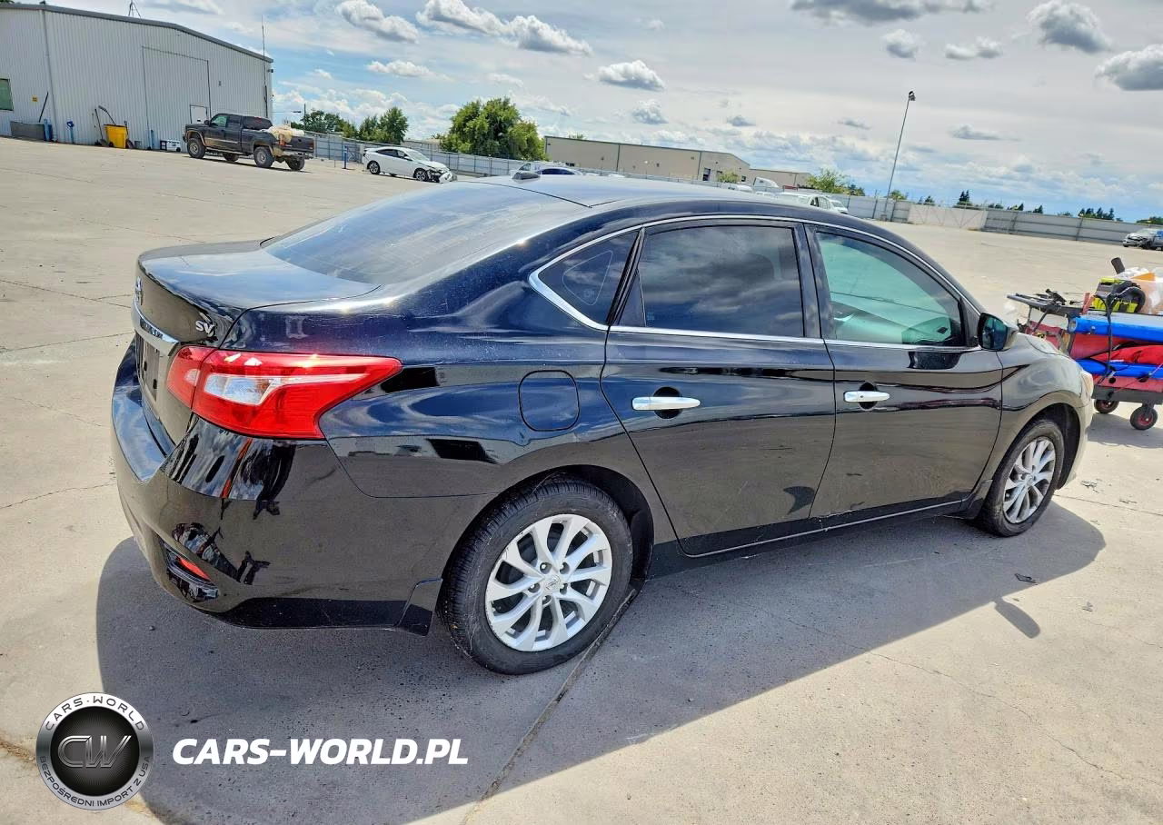 2018 Nissan Sentra Sv VIN:3N1AB7AP5JL653062 - 3