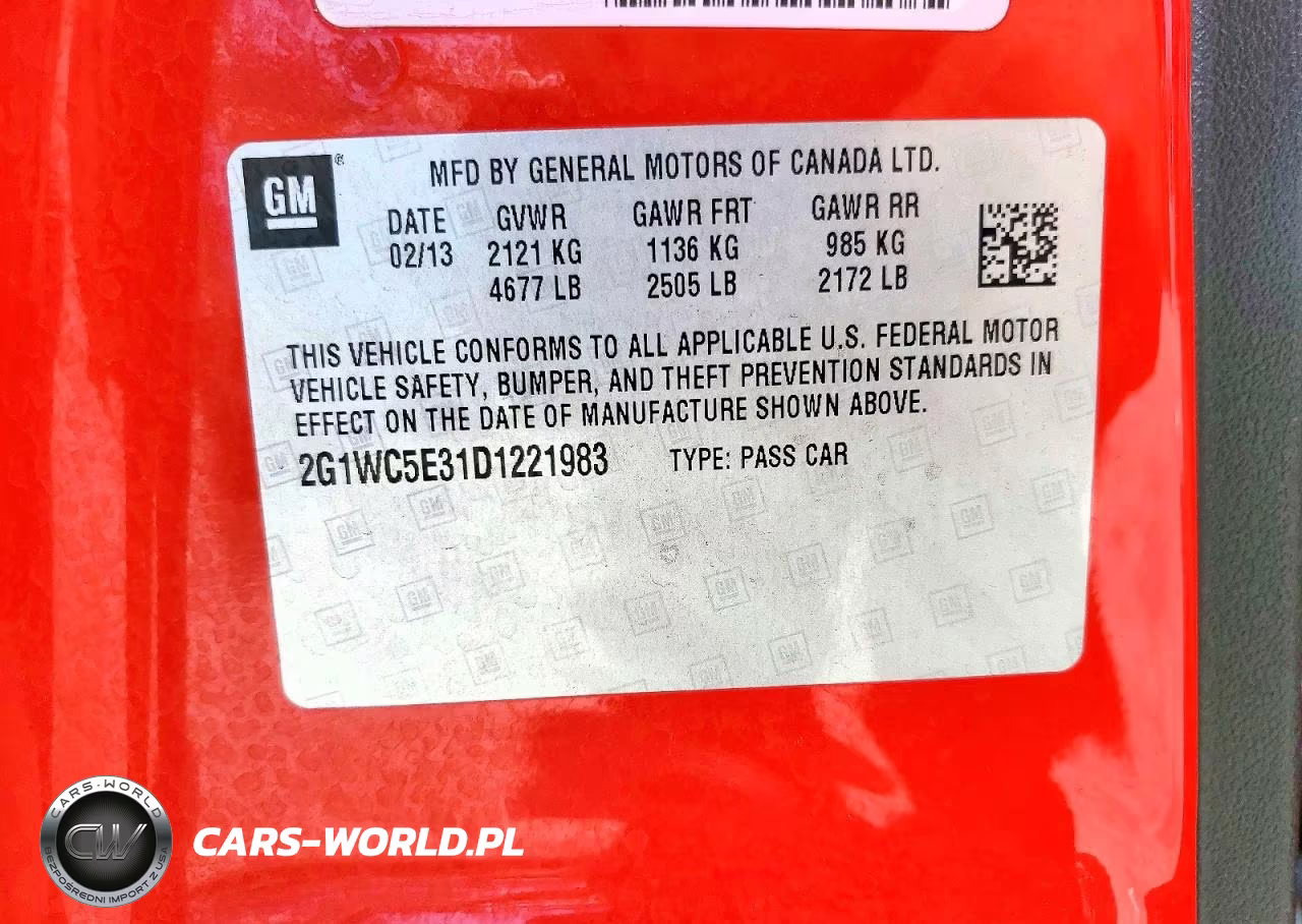 2013 Chevrolet Impala Ltz VIN:2G1WC5E31D1221983 - 12