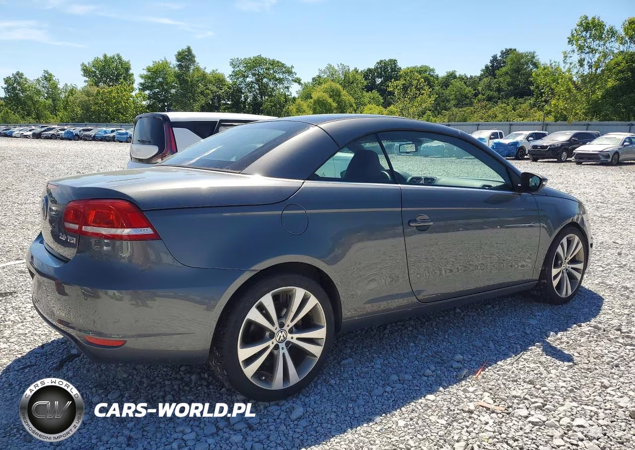 2013 Volkswagen Eos Lux VIN:WVWFW8AHXDV008093 - 3