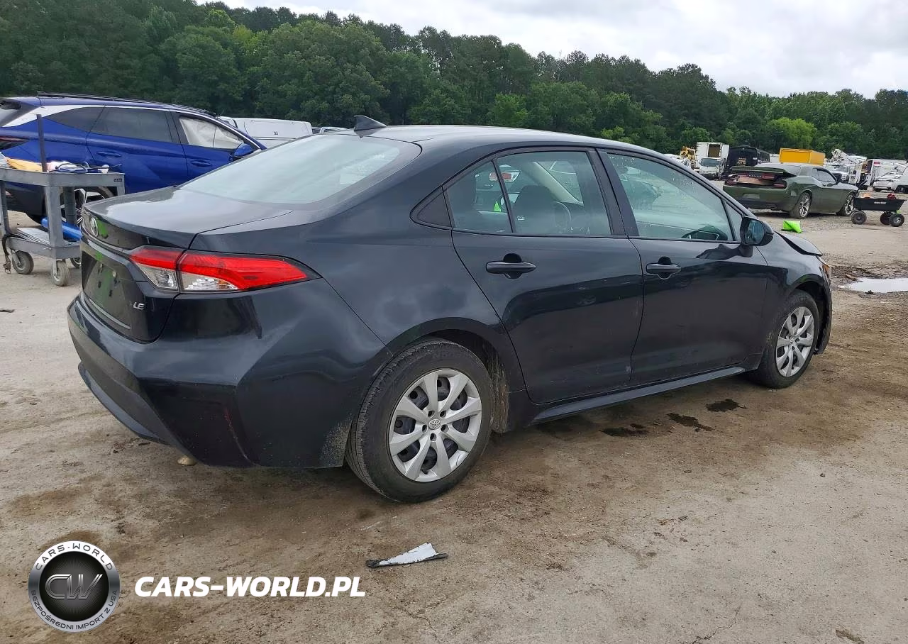 2021 Toyota Corolla Le VIN:5YFEPMAE1MP177669 - 3