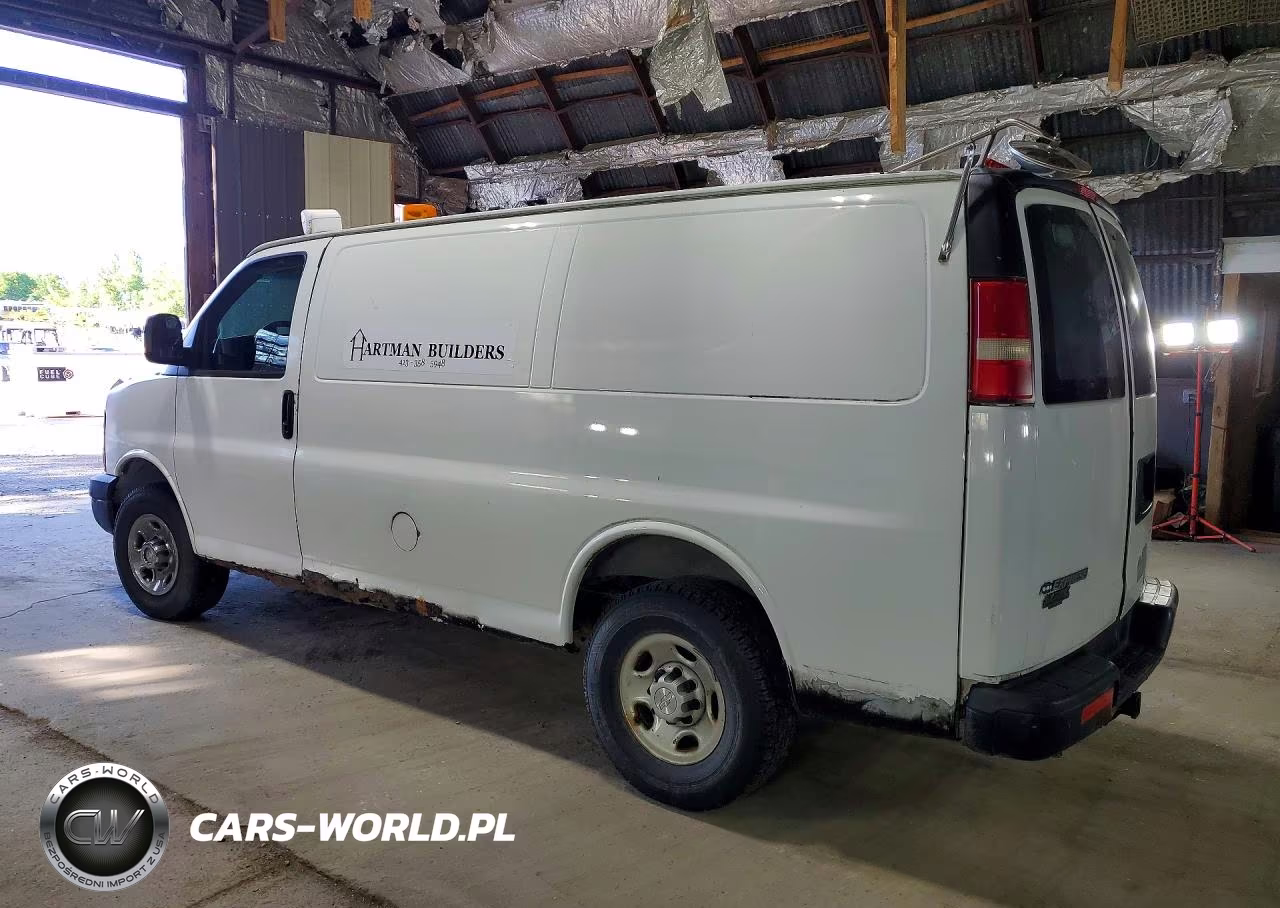2008 Chevrolet Express G2500 VIN:1GCGG25C581228056 - 2
