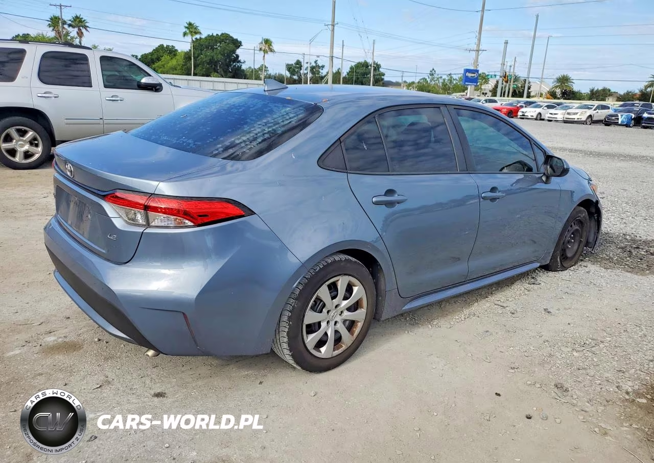 2021 Toyota Corolla Le VIN:5YFEPMAE3MP173249 - 3