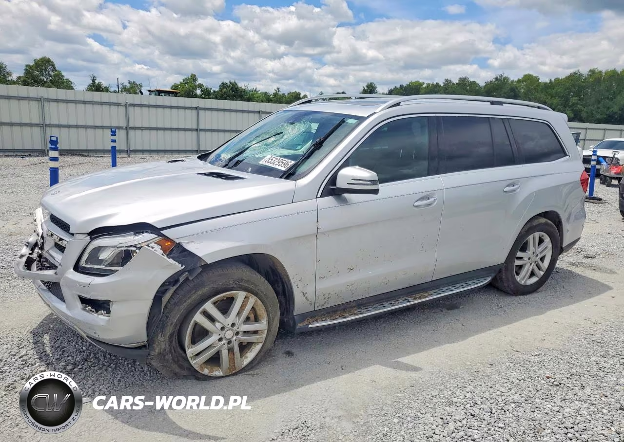 2015 Mercedes-Benz Gl 450 4Matic VIN:4JGDF6EE0FA492924 - 1