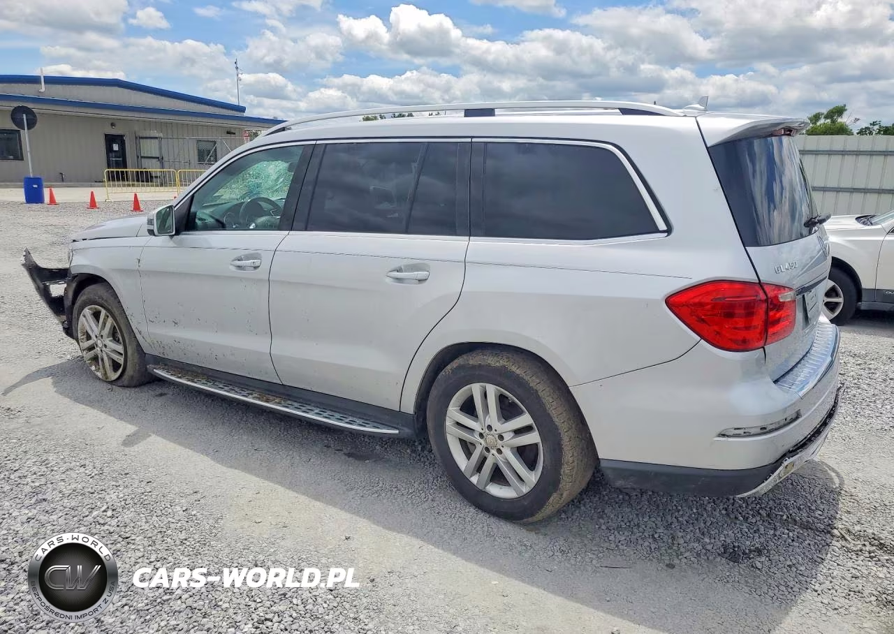 2015 Mercedes-Benz Gl 450 4Matic VIN:4JGDF6EE0FA492924 - 2