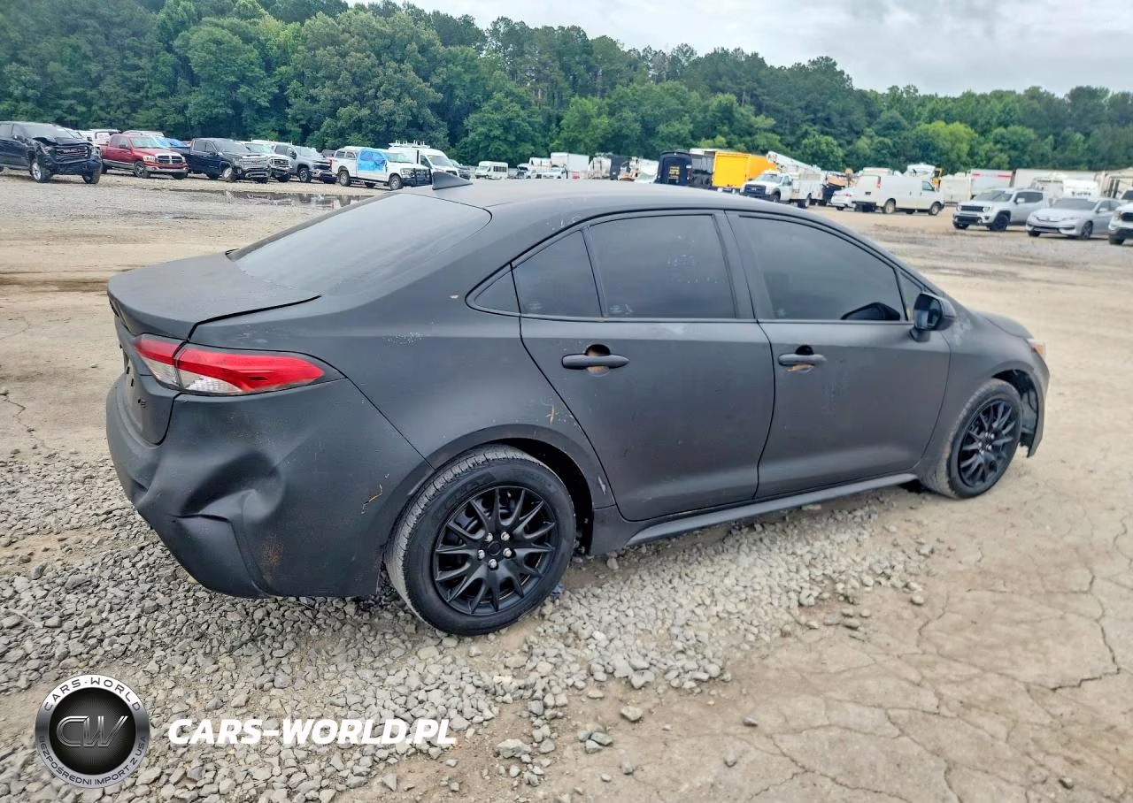 2022 Toyota Corolla Le VIN:5YFEPMAE1NP325031 - 3