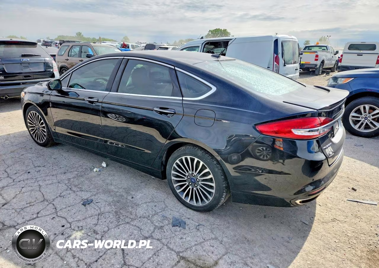 2018 Ford Fusion Titanium VIN:3FA6P0D92JR151282 - 2