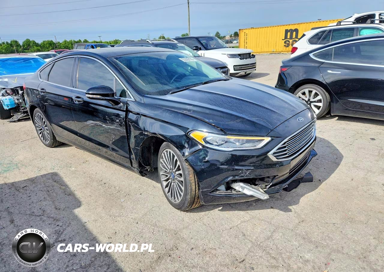 2018 Ford Fusion Titanium VIN:3FA6P0D92JR151282 - 4