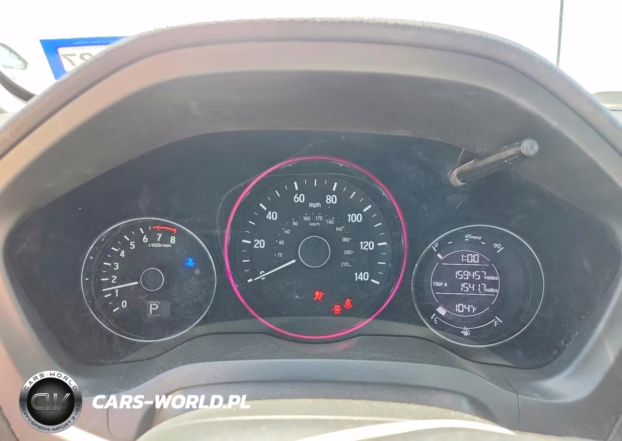 2017 Honda Hr-V Exl VIN:3CZRU5H79HM714920 - 9