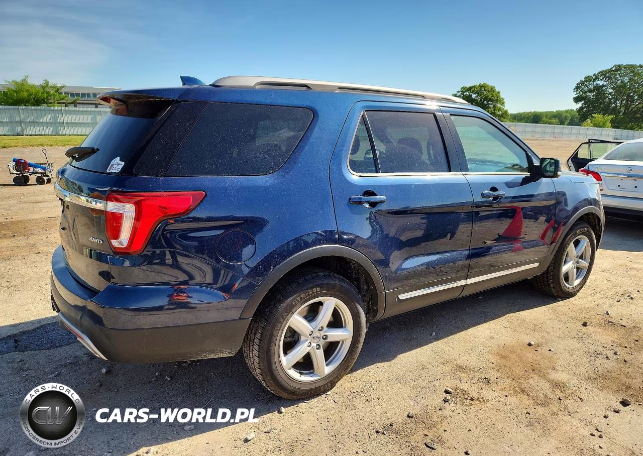 2017 Ford Explorer Xlt VIN:1FM5K8D86HGC19168 - 3