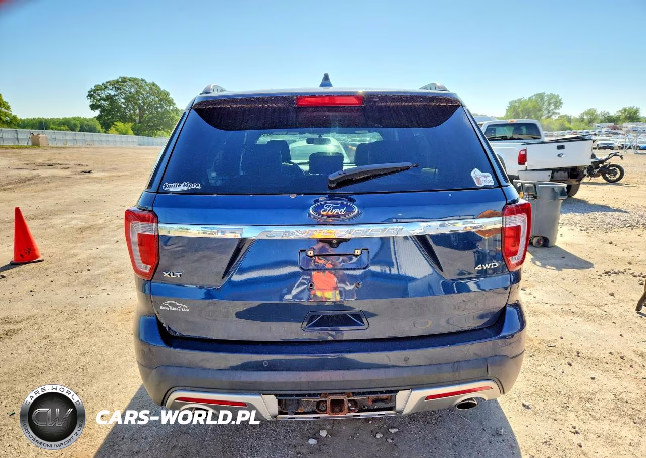 2017 Ford Explorer Xlt VIN:1FM5K8D86HGC19168 - 6